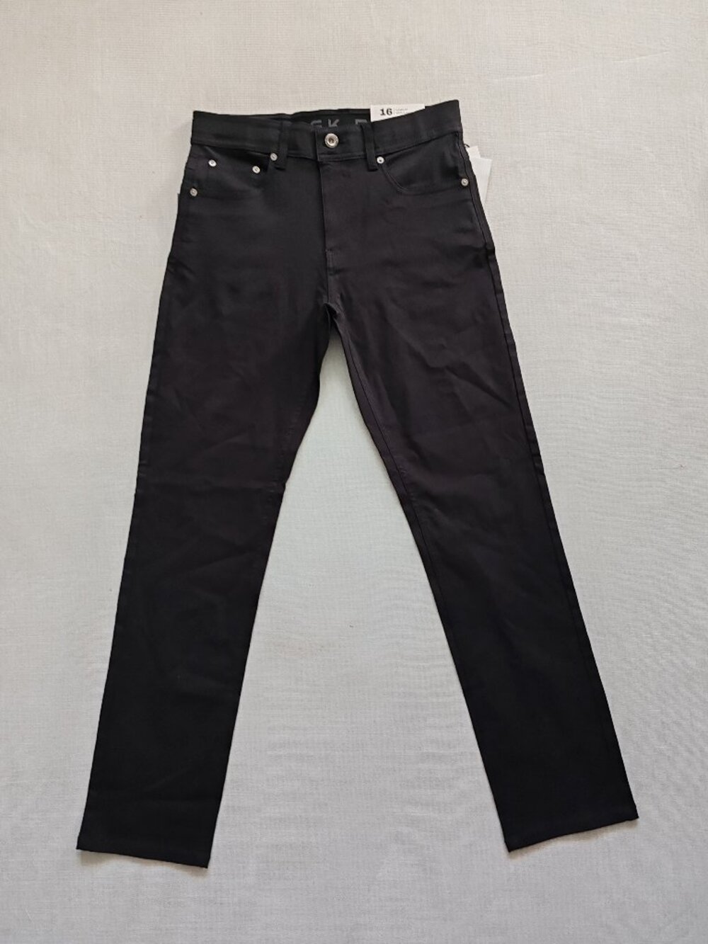 NWT Projek Raw Bungeeflex Classic Fit Pants - Black - Boys/Junior Size 16